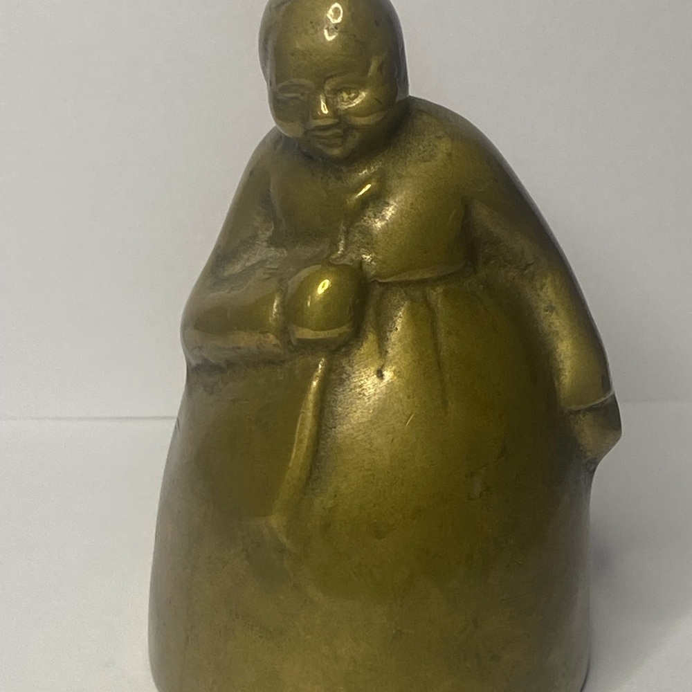 Vintage Brass Gold Tone Bell